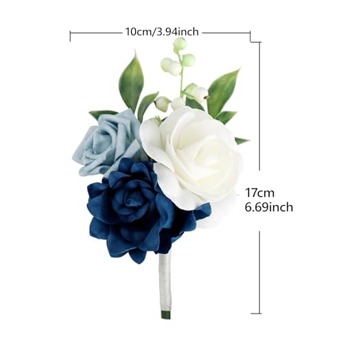 Boutonnières de mariage sans flétrir pour costume élégant
