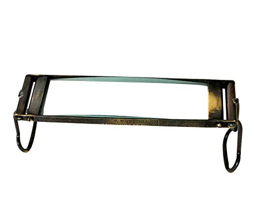 Antique Magnifying Glass – WATTS & SONS LTD Opticians London 1814, Vintage Desk Décor & Collectible, Classic Magnifier for Home or Office Display
