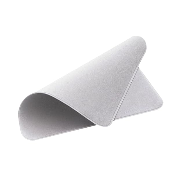 Gift4Me Paño de Limpieza Suave de Microfibra Compatible con Movil Apple iPad Gris