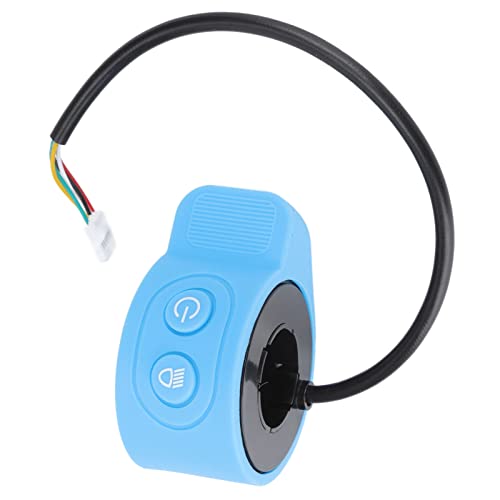 Accélérateur sensible scooter électrique - Gâchette de pouce en plastique robuste bleu
