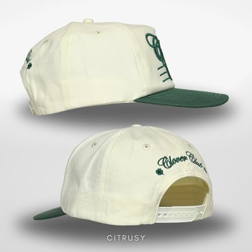 Image of Vintage Low Profile Unstructured Hat | Cotton Flat Bill Snapback Rope Hat | Men & Women's Hiking Fishing Running Golfing Hat