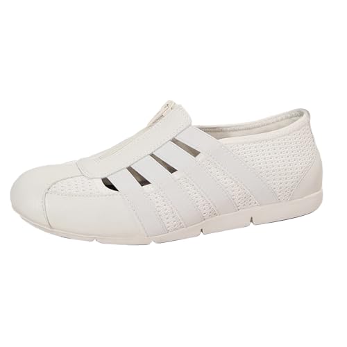 Image of Women's Comfortable Walking Shoes Lightweight Mesh Slip-on Loafers Low Top Casual Fashion Sneaker for Women