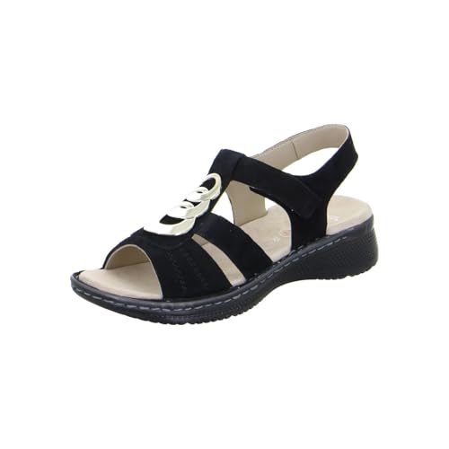 ARA Damen HAWAII Sandalette, SCHWARZ, 39