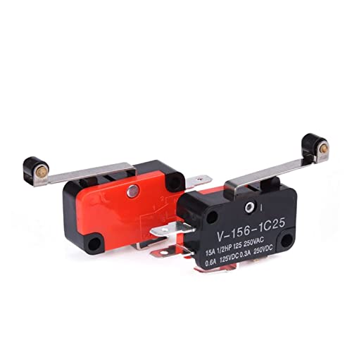 Micro interrupteur V-156-1C25 15A à action instantanée SPDT bouton poussoir voyage