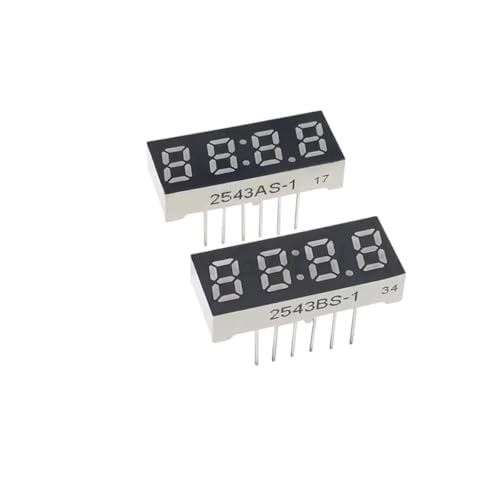 簡体字中国語 | 5個 0.56 インチ LED デジタルチューブ 赤時計時 5643As Ah 5463Bs Bh 在庫あり 新しい2026 高信頼電子部品、精度、安定したパフォーマンス