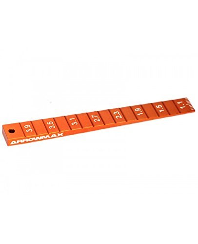 Amazon | ARROWMAX セッティングゲージ(1/32 Mini 4WD用)(Orange) AM