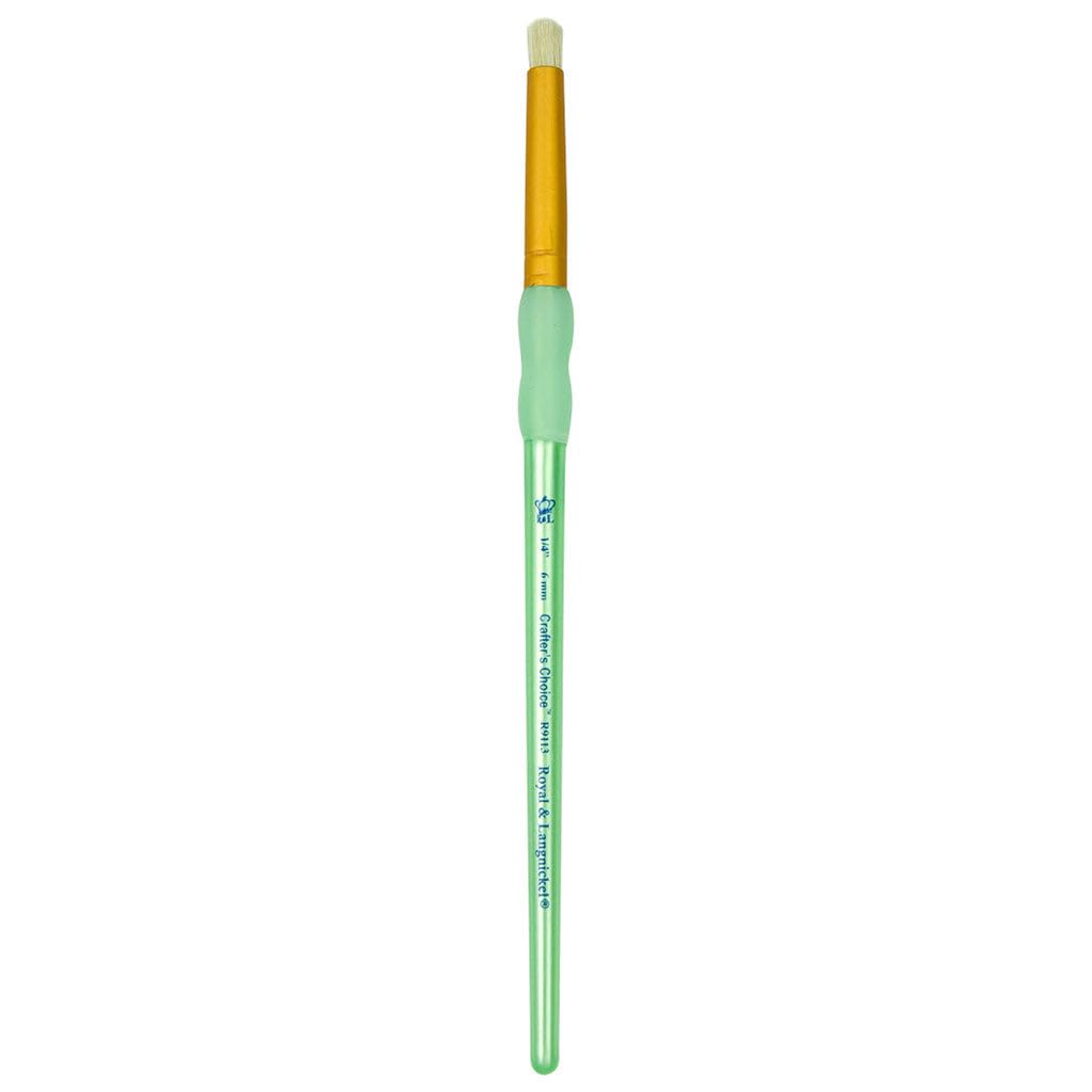 Crafter's Choice - Cepillo para Estarcido de cerdas Blancas, 5/8 Pulgadas de Ancho -R9113-5/8