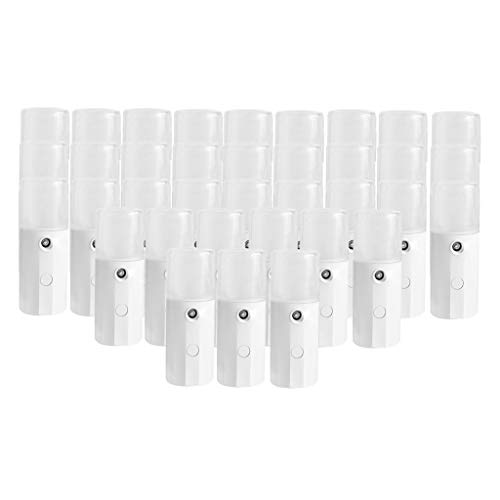Preisvergleich Produktbild B Baosity 36 Stück USB Nano Facial Mister Zerstäuber Gesichtsnebelsprüher Gesichtsbefeuchtungswerkzeug
