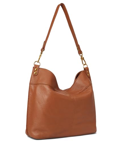 Image of HOBO Pier Leather Shoulder Bag for Women, Convertible to Crossbody