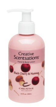 CND Scentsations Hand & Body Lotion - Black Cherry & Nutmeg- 8.3oz
