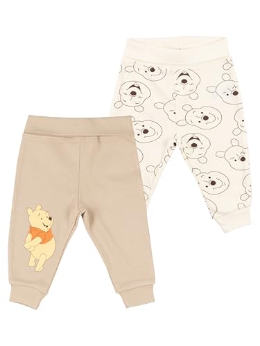 Disney Winnie l'Ourson Lot de 2 pantalons pour bébé garçons et filles – Pantalon pour bébé...