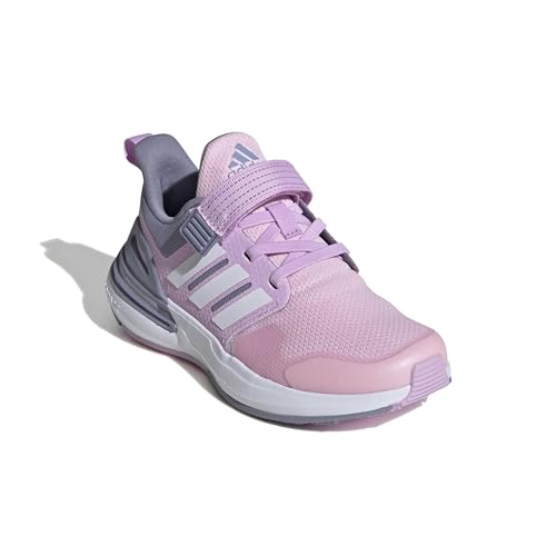 Adidas Unisex-Child Rapidasport Bounce Elastic Lace & Strap Sneaker