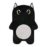 PEACE PETS Weighted Lap Pad Animal for Kids - 5 lbs or Custom Weight up to 20lbs - 23.5x16in - Washable Weighted Lap Blanket for Kids Adults School Sleep Pal Cat - Empty