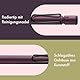 Lamy safari scarlet Druckbleistift - klassicher Minenbleistift mit ergonomischem Griff & Gehäuse aus ASA-Kunststoff - Bleistift mit Feinstrichmine M 41 in Strichbreite 0,5 mm & Radiertip