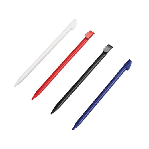 3DS XL Stylus Pen, Replacement Stylus Compatible with Nintendo 3DS XL, 4 in 1 Combo Touch Styli Pen Set Multi Color for 3DS XL