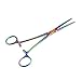 LAJA IMPORTS Multi Color Rainbow Pean Hemostat Forceps 8