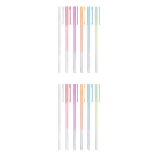 DrivEx 速乾カラースポットのりペン、ジャーナル用2025新型万能グルーペン、カード用耐久性ファインチップのりペン、ペーパークラフト用精密コントロールグルーペン (12)