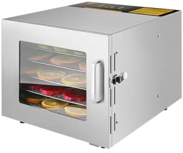 220V 6 Trays Food Dehydrator Machine Preserver Fruits Vegetable Dryer Machine