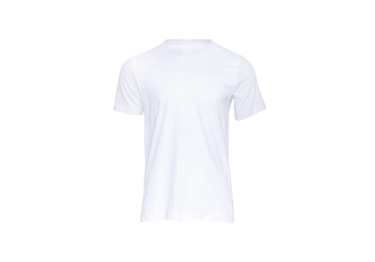 Flashexpresso 1 x Sublimation Blank T-Shirts Soft Nylon Plain White Tshirt 120 GSM Round Neck Tshirt for Mens & Women Sports Gym Wear, Workout Comfortable, Lightweight T Shirt Flashexpresso 1 x Sublimation Blank T-Shirts Soft Nylon Plain White Tshirt 120 GSM Round Neck Tshirt for Mens & Women Sports Gym Wear, Workout Comfortable, Lightweight T Shirt