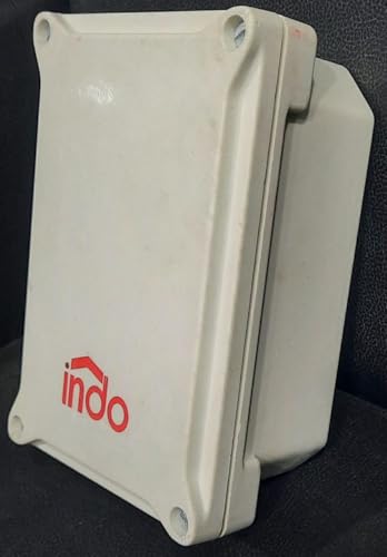Image of junction Box | IP 65 Waterproof MCB,CCTV box Electronic Project Box Enclosure Case for Outdoor, Indoor | Suitable for Various Cabinets | Rot-proof & Rust Resistant (150 mm x 100 mm x 60 mm)