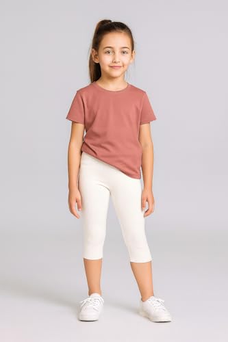 Image of CHARM N CHERISH Girls Cotton 3 /4th Leggings Pack of 1