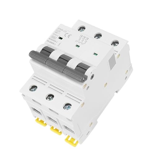 Disjoncteur miniature AC C courbe GYM9-125 MCB 3P 100A 400V pour protection tableau triphasé