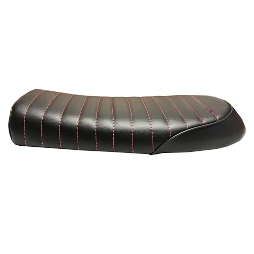 Asiento de motocicleta plano con acolchado impermeable para CB550 y CL450 7