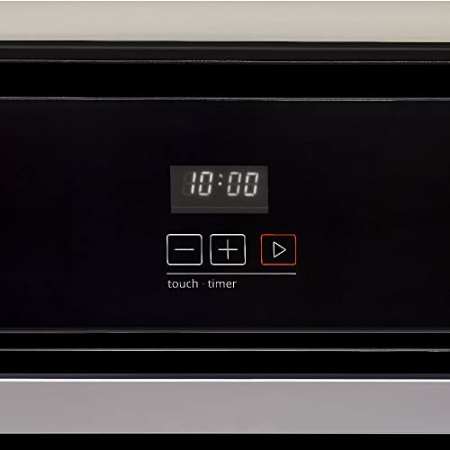 Forno de embutir a gás Brastemp 78 litros Preto com grill e timer touch - BOA84AE 220V
