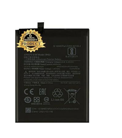 Image of Original BN53 Battery for Redmi Note 9 pro M2003J6B2G Battery with 6 Month Warranty *** (G00291)