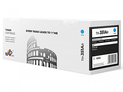 TB Print TH-351ARO Cartouche de Toner Cyan 1 pièce(s) - Toner pour imprimantes Laser (1000 Pages, Cyan, 1 pièce(s))