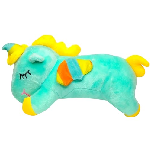 Image of Storescent Soft Toys for Kids - Stuffed Animal Plush Soft Toy for Boys & Girls | Plushie Toy Unicorn Green 30cm