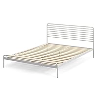 Amazon.co.jp: ZINUS メタル ベッドフレーム セミダブル Tom Metal