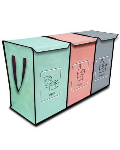 NYIKA - Recycling Organizer - Reusable Recycling Bags - Recycling...