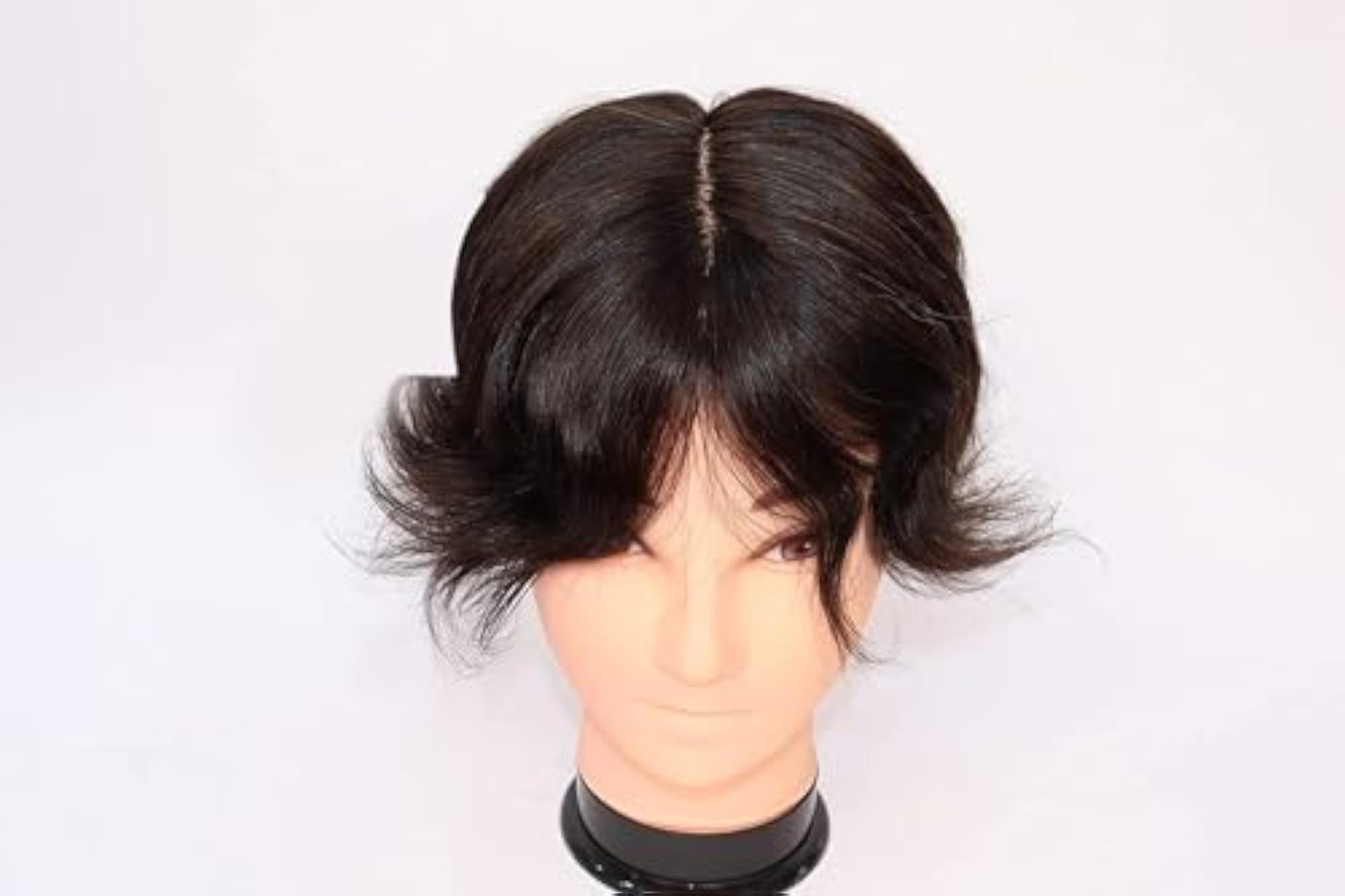 Men's Human Hair Wig, Mirage Hair Patch in Black
