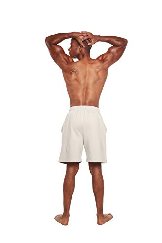 Spun Bamboo Men's Bamboo Viscose Soft Fleece Lounge Shorts2