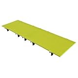 Klappbare Campingbetten Faltendes Tragbares Bett Für Outdoor-Rucksacking Camping Bergsteiger-Wandern Strand Militärkrankenhaus Camping Cot Lightweight Compact Cot (Farbe : Grün, Size : 185x60x13cm)