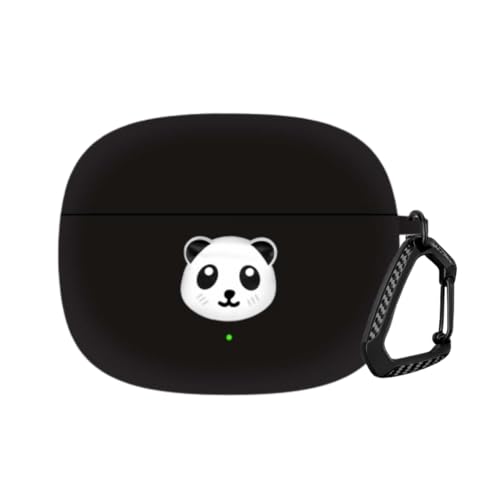 Image of Anvique Silicone Case for OnePlus Buds 4 Pro,Shockproof Protective Cover, Scratch Resistant, Lightweight, Precise Fit with Charging Access (Panda T)