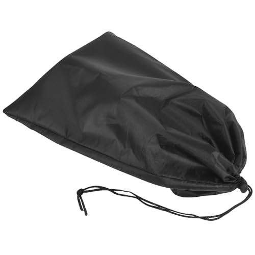 TOKIDNY Sacoche de Rangement pour Canne de Marche Pliante en Nylon Noir, Cordon de Serrage, Conçue pour Personnes Âgées et Activités de Plein Air