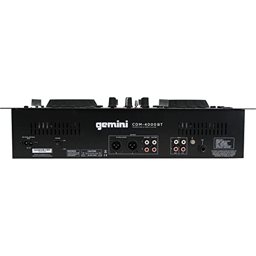 image for Audiosavings Bundle:(1) Gemini CDM-4000BT Dual DJ CD/USB Media Player 
