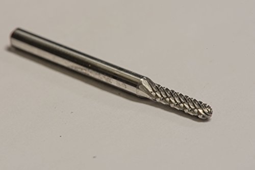 Fresa de carburo sólido doble corte SC-41 3/32" x 7/16" miniatura 5