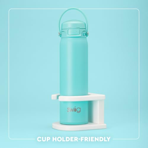 Swig Life Botella de Agua 22oz a Prueba de Fugas con Tapa EZ Fill, Shimmer Periwinkle miniatura 6