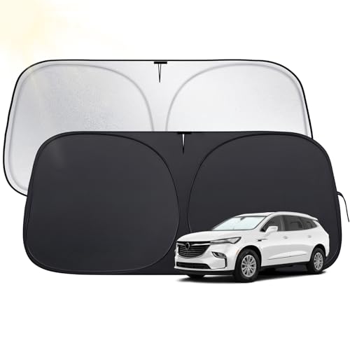 Windshield Sun Shade for Buick Enclave 2018-2025, Custom Fit Car Sun Shades with 420D Fabric...