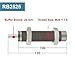 RB0604 Hydraulic Buffer Damper Stroke 4–25mm RBC Oil Shock Absorber For Automation Equipment Industrial Use(RB2525)