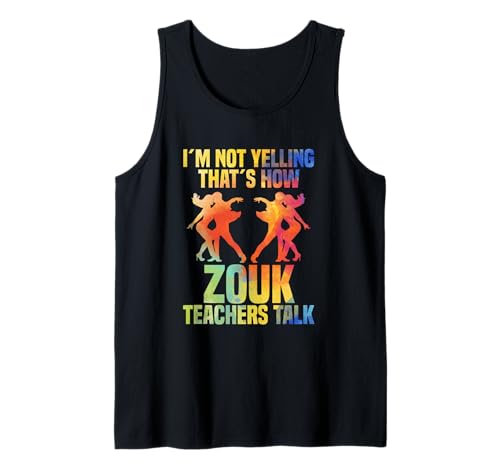 Brasileño Zouk Danza Profesor Lecciones de Baile Brasil Profesor Camiseta sin Mangas Brasileño Zouk Danza Profesor Lecciones de Baile Brasil Profesor Camiseta sin Mangas