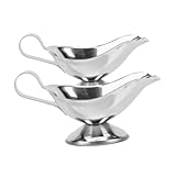 Plat de service à sauce : conception bec verseur, ce pichet est parfait pour servir lait, de , une assiette à salade, sirop d'érable chaud, beurre chaud, un pichet à mousse de lait