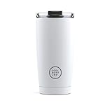 Cool Bottles - Tumbler - Vaso Térmico de Acero Inoxidable - 550 ml - Mono White - Taza de Café - Altura 18 cm - Bebidas Frías 10 horas y Calientes 5 horas - Tapa a prueba de Fugas - Libre de BPA