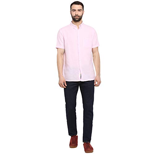 Image of Red Tape Men's Solid Regular Fit Casual Shirt