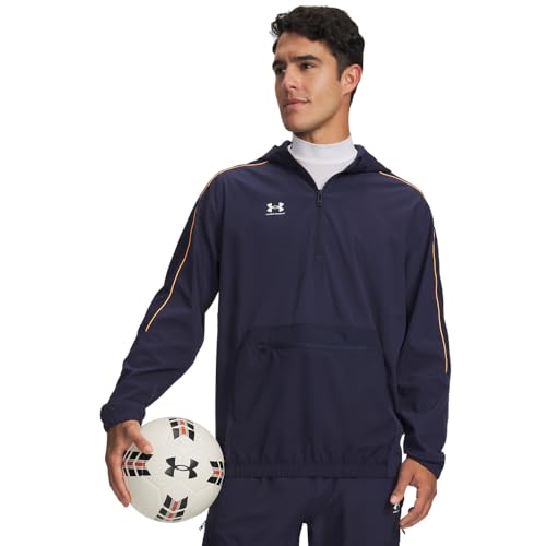 Under Armour UA M Challenger Warmup Jkt - Midnight Navy / / Bianco - XL, Midnight Navy / / Bianco, XL