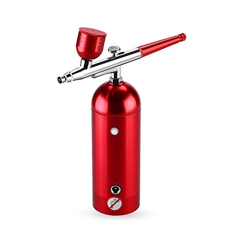 Portable Makeup Airbrush Set with Mini Air Compressor Ink Cup Spray Pen USB