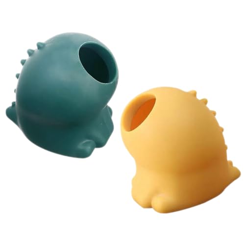 Amosfun 2Pcs Silicone Egg Yolk Separator Yolk White Separator Tool for Baking Kitchen Gadgets for Yolk Extraction present for Cooking Enthusiasts